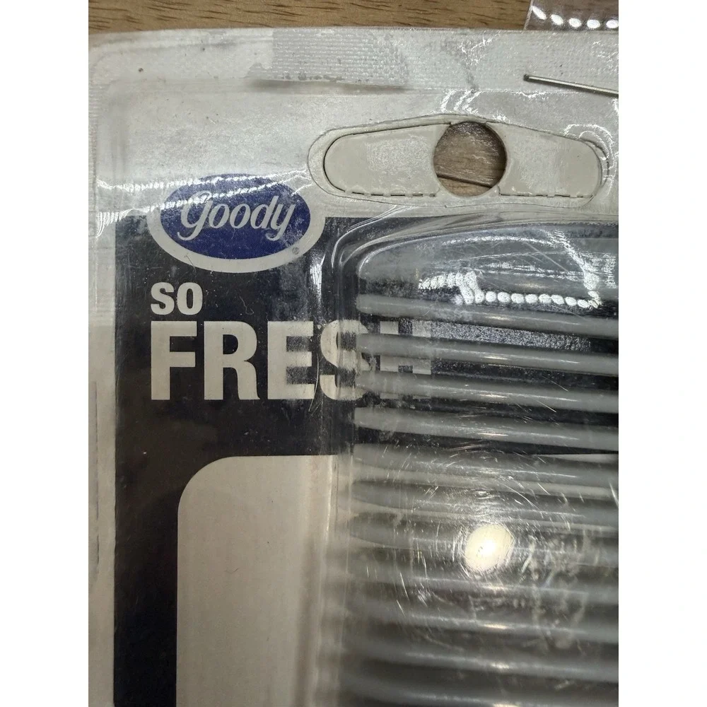 Vintage 2006 Goody Detangle Style Line Grey Comb #01107 NEW‎ SLIGHTLY OPEN